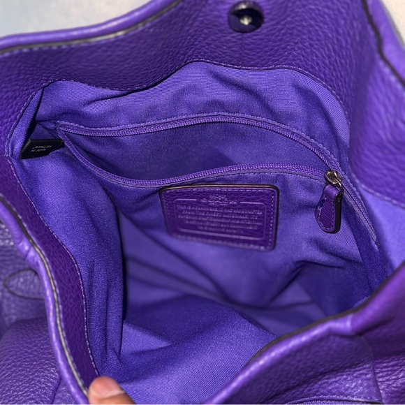 Purple Coach Edie - Picture 7 of 11